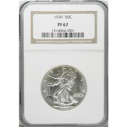 1939 50C PR67 NGC. The striking details are needle-sha 