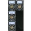 Image 1 : (3) 1956 MS65 FBL PCGS and (1) 1956 MS66 FBL PCGS 