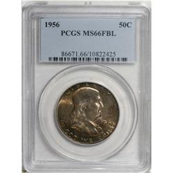 1956 50C MS66 Full Bell Lines PCGS. Elements of tan-go 