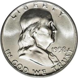 1958-D 50C MS66 Full Bell Lines PCGS. A stunning and s 