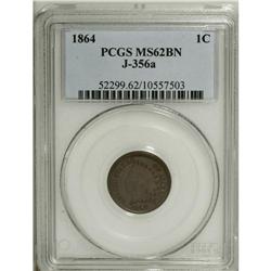 1864 1C One Cent, Judd-356A, Pollock-427, Low R.6, MS6 