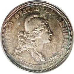 1869 25C Standard Silver Quarter Dollar, Judd-722, Pol 