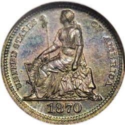 1870 H10C Half Dime, Judd-817, Pollock-906, High R.6, 