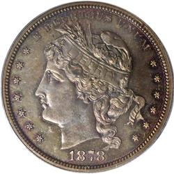 1878 S$1 Goloid Dollar, Judd-1562, Pollock-1753, R.6-7 