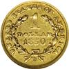Image 2 : 1850-D G$1 XF45 NGC. Variety 2-C. The ''50-D gold doll 