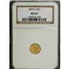 Image 3 : 1850-O G$1 MS60 NGC. The 14,000-piece mintage of the 1 