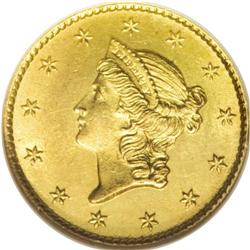 1850-O G$1 MS63 NGC. The 1850-O, with a mintage of 14 