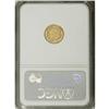 Image 2 : 1855 G$1 AU58 NGC. A luminous Type Two dollar, yellow- 