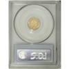Image 2 : 1855 G$1 AU58 PCGS. This radiant straw-gold Type Two d 