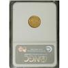 Image 2 : 1855 G$1 AU58 NGC. A softly lustrous near-Mint example 