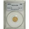 Image 1 : 1859-S G$1 AU50 PCGS. Well struck with plenty of origi 