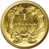 Image 2 : 1868 G$1 MS64 DPL NGC. This piece has been assigned th 