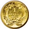 Image 2 : 1887 G$1 MS68 S NGC. The present piece is the single 