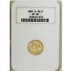 Image 1 : 1844-D $2 1/2 XF40 NGC. 