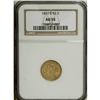 Image 3 : 1851-C $2 1/2 AU55 NGC. Variety 13-G. A rare coin abov 