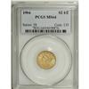 Image 1 : 1904 $2 1/2 MS64 PCGS. Swirling luster enlivens varieg 