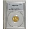Image 3 : 1905 $2 1/2 MS67 PCGS. The beautiful apricot-gold surf 