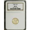 Image 1 : 1906 $2 1/2 MS64 NGC. Highly attractive brassy-gold lu 