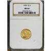 Image 1 : 1908 $2 1/2 MS64 NGC. A solidly struck and appealing n 