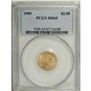 Image 3 : 1909 $2 1/2 MS65 PCGS. This is a sensational Gem examp 