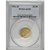 Image 3 : 1911-D $2 1/2 AU55 PCGS. An appealing Choice AU coin t 