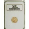 Image 1 : 1913 $2 1/2 MS63 NGC. This crisply struck representati 