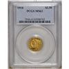 Image 3 : 1914 $2 1/2 MS63 PCGS. The 1914 Indian Head quarter ea 