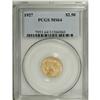 Image 1 : 1927 $2 1/2 MS64 PCGS. The orange-gold surfaces have p 