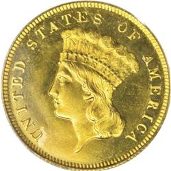 1876 $3 PR65 Deep Cameo PCGS. With the exception of th 