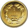 Image 2 : 1882 $3 PR64 Cameo ANACS. The entire production of pro 