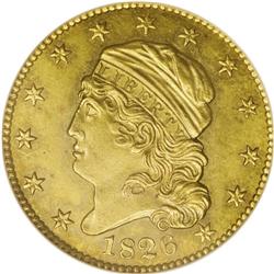 1826 $5 --Cleaned--ANACS. AU58 Details. Breen-6485, BD- 