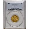 Image 3 : 1847 $5 MS62 PCGS. With a mintage of nearly one millio 
