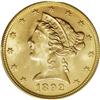 Image 1 : 1892 $5 MS65 PCGS. High grade examples of the 1892 hal 