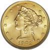 Image 1 : 1901 $5 MS65 PCGS. Sharply struck on the design featur 