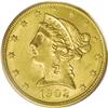 Image 1 : 1902 $5 MS65 PCGS. Thick mint luster is this coin''s s 