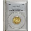 Image 3 : 1902 $5 MS65 PCGS. Thick mint luster is this coin''s s 