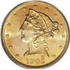 Image 1 : 1905-S $5 MS64 PCGS. The 1905-S is scarce in all grade 