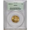 Image 3 : 1905-S $5 MS64 PCGS. The 1905-S is scarce in all grade 
