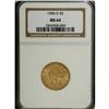 Image 1 : 1906-D $5 MS64 NGC. A Choice and satiny apricot-gold r 