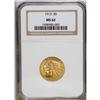 Image 1 : 1913 $5 MS62 NGC. This lustrous representative is most 