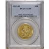 Image 1 : 1851-O $10 AU55 PCGS. Luster is seen in the recesses o 