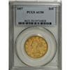 Image 3 : 1857 $10 AU50 PCGS. Breen-6925, which he stated was "E 