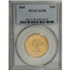 Image 3 : 1868 $10 AU58 PCGS. This remarkable near-Mint example 