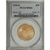 Image 1 : 1910-D $10 MS64 PCGS. Choice with attractive, satiny l 