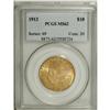 Image 1 : 1913 $10 MS62 PCGS. A robustly struck orange-gold repr 