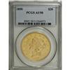 Image 3 : 1850 $20 AU50 PCGS. The portrait and eagle show modest 