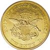 Image 2 : 1850 $20 AU50 PCGS. 1850 saw the introduction of the d 