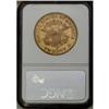 Image 2 : 1855-S $20 AU55 NGC. This well struck double eagle, wh 