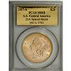 Image 3 : 1857-S $20 Spiked Shield MS64 PCGS. Ex: S.S. Central A 