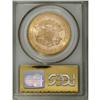 Image 4 : 1857-S $20 Spiked Shield MS64 PCGS. Ex: S.S. Central A 